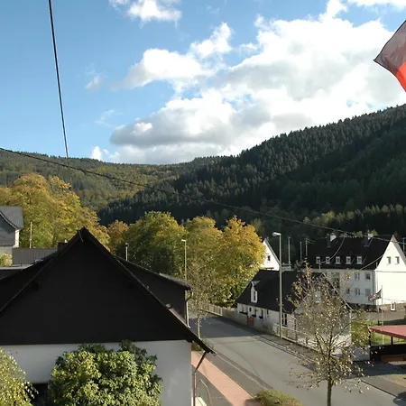 Panoramablick Lägenhet Lennestadt
